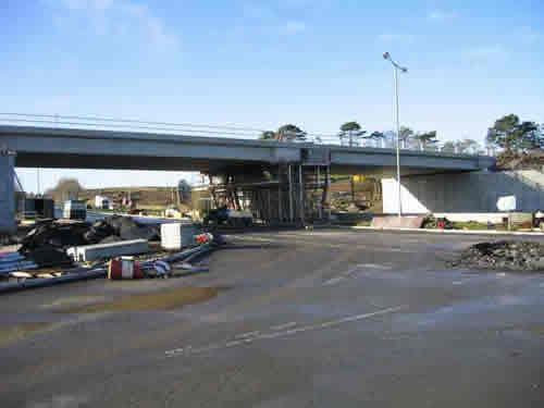 A1 grade separated junction Rathfriland Road Banbridge