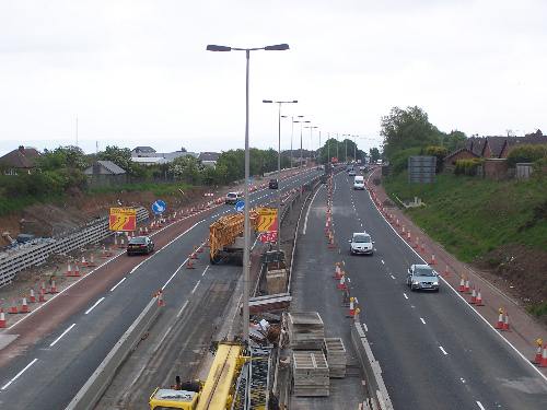 M2 Widening Sandyknowes to Greencastle old progress reports