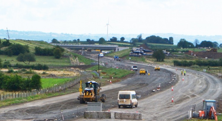 Dobbins lane bridge from afar